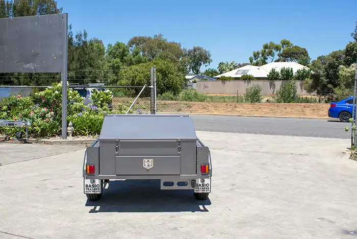 7x5 Open BBQ Trailer